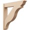 Ekena Millwork 8-in W x 42-in D x 42-in H Funston Trad Rough Cedar Woodgrain TimberThane Outlooker, Primed Tan OUTUR080X42X42FST04RCPR - alternate 1